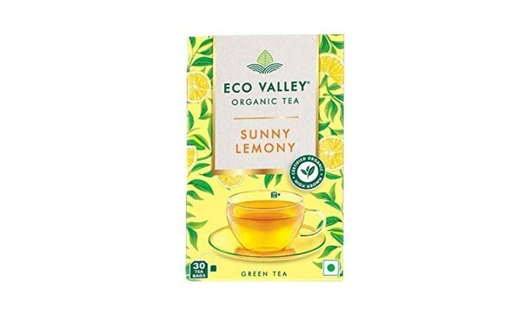 Weikfield Eco Valley Organic Tea Sunny Lemony   Box  30 pcs